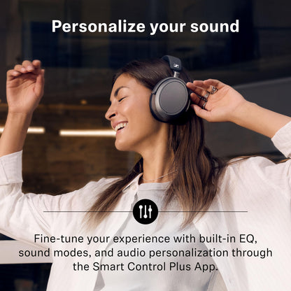 SENNHEISER Momentum 4 wireless headphones — 60h battery life and adaptive noise cancellation
