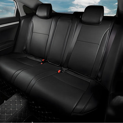 AOMSAZTO vehicle seat covers — custom fit faux leather for Honda Civic Hatchback 2022-2025