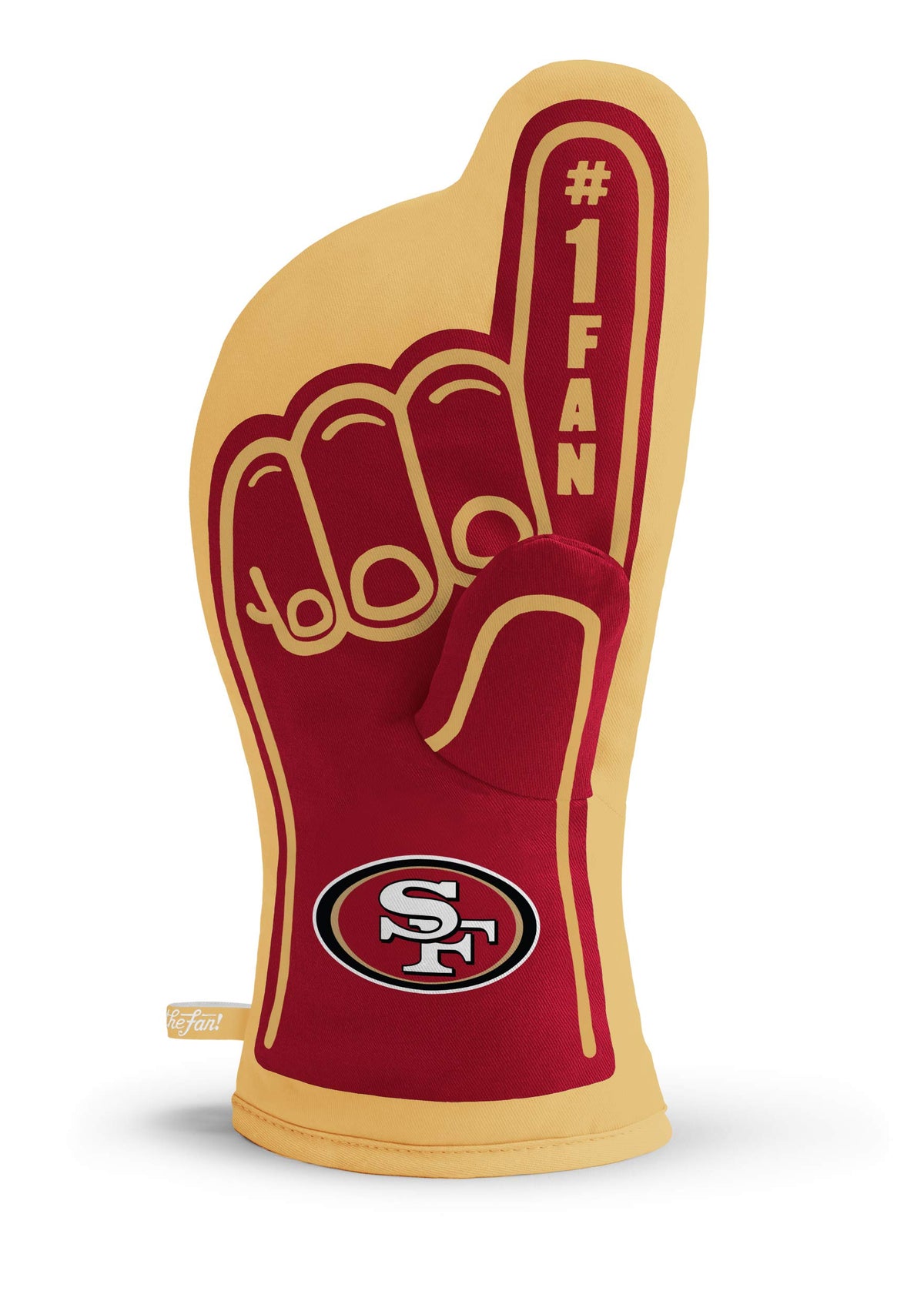 YouTheFan pot holder — Officially-licensed, heat resistant design in team colors and logo