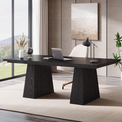 Tribesigns 63-inch desk with executive design and ample workspace.