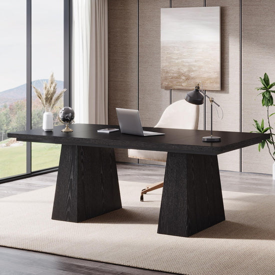 Tribesigns 63-inch desk with executive design and ample workspace.