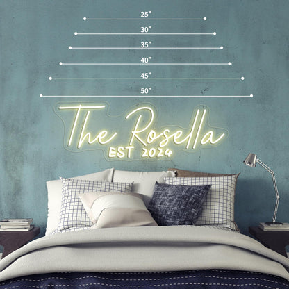 Decorative signage — customizable neon signs for wall and event decor
