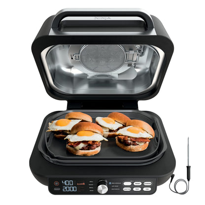 Ninja IG651 barbecue grill — 7-in-1 with smart thermometer and air fry feature