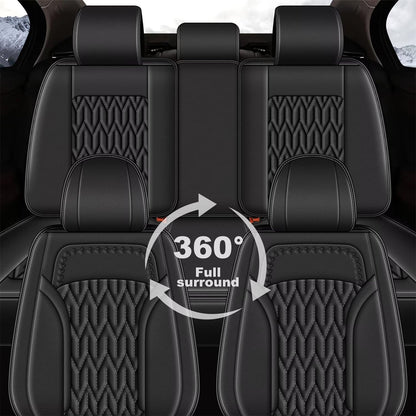 AOMSAZTO vehicle seat cover — waterproof leather for Kia Seltos 2021-2026