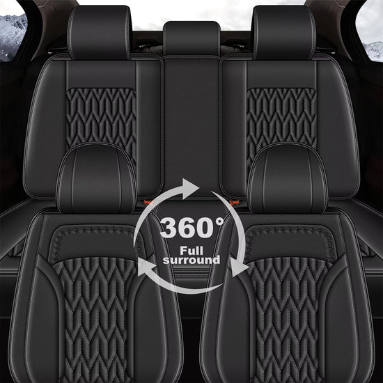 AOMSAZTO vehicle seat cover — waterproof leather for Kia Seltos 2021-2026