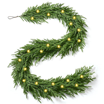 Christmas garland — festive decoration for the holiday season