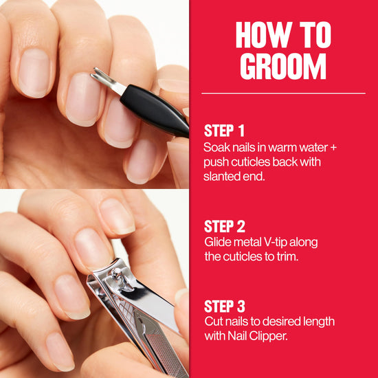 Revlon nail clipper — durable stainless steel design