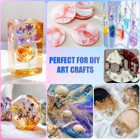 BONDING_ADHESIVES — ProKKUV epoxy resin kit with easy mix 1:1 formula for DIY crafts