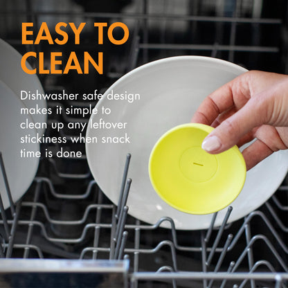 Boon Drizzle silicone ice pop holder — drip catcher with travel cases and 4 count
