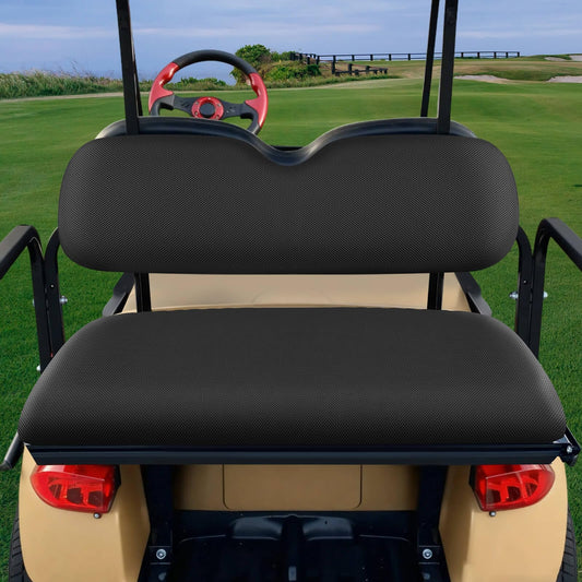 Vehicle seat cover — Durable washable polyester for EZGO Club Car Yamaha rear seats