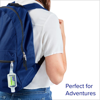 Purell hand sanitizer - advanced formula travel pack with jelly wrap carrier 1 fl oz bottle pack of 8