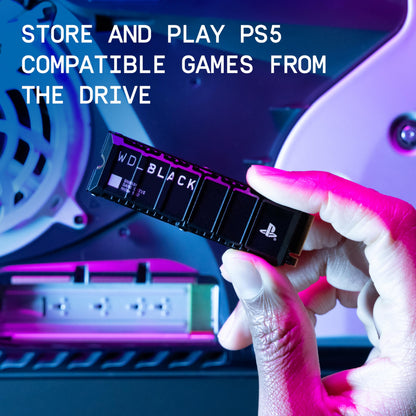 WD_BLACK SN850 NVMe SSD — high-speed performance storage drive