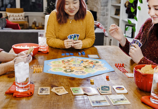 CATAN board game — civilization building strategy for family fun and trade.