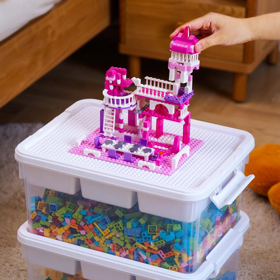 Citylife storage box — 5 compartments for organizing crafts