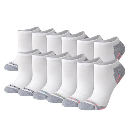 Hanes women's ankle socks — lightweight and breathable ventilation, 6-pair set