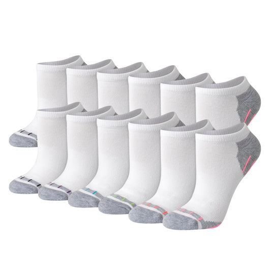 Hanes women's ankle socks — lightweight and breathable ventilation, 6-pair set