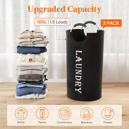 Lifewit laundry hamper — collapsible large capacity design