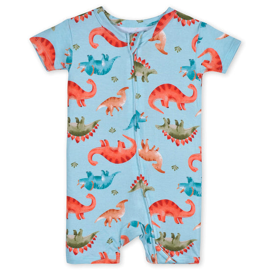 Gerber baby buttery soft short sleeve romper with eucalyptus viscose