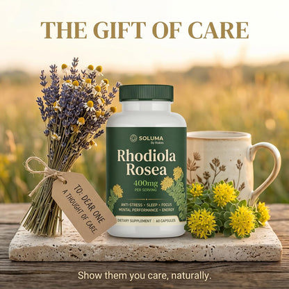 Roilois Soluma Rhodiola Rosea, Pure & Simple, Daily Support