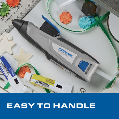 Dremel hot glue gun — Cordless and rechargeable with precision drizzle tip