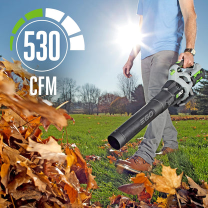 EGO Power+ leaf blower — Variable-speed operation, battery and charger not includedEGO Power+ leaf blower — Variable-speed operation, battery and charger not included