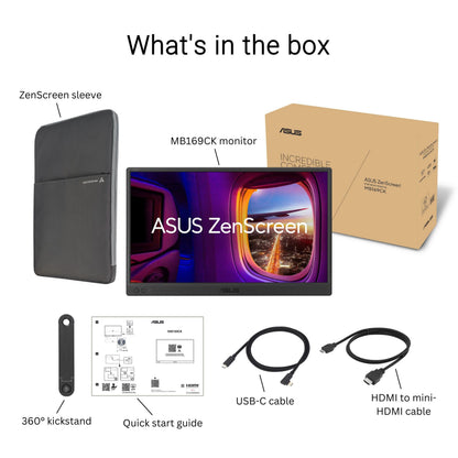 ASUS VP229Q monitor — 21.5 inch Full HD, 75Hz, IPS, VESA mountable black