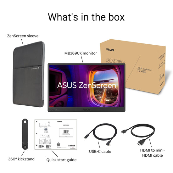 ASUS VP229Q monitor — 21.5 inch Full HD, 75Hz, IPS, VESA mountable black
