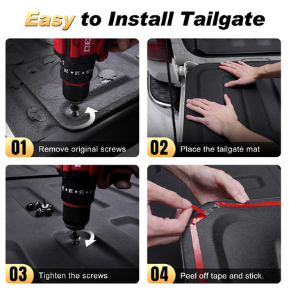 AOMSAZTO truck bed mat – Custom fit for 2023-2026 Chevy Colorado/GMC Canyon 5FT