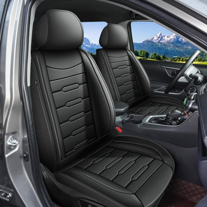 Vehicle seat cover — Custom fit faux leather for Ford Fusion 2010-2020