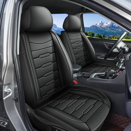 Vehicle seat cover — Custom fit faux leather for Ford Fusion 2010-2020