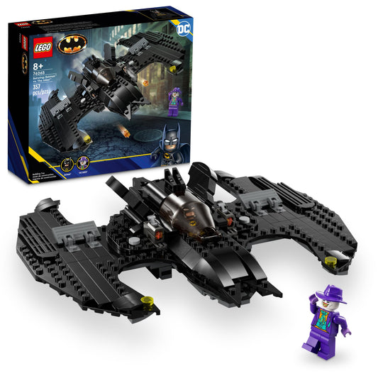 LEGO DC Batwing playset – features 2 minifigures and Batwing toy from 1989 movie