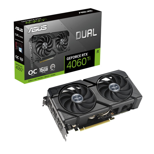 ASUS TUF Gaming video card — GeForce RTX 4060 Ti OC Edition with 8GB GDDR6
