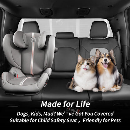 Vehicle seat cover — Luxury waterproof faux leather for 2024-2026 Ford Ranger