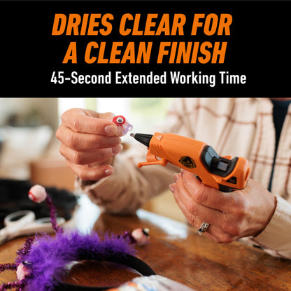 Gorilla hot glue gun — Dual temp with precision nozzle and easy squeeze trigger