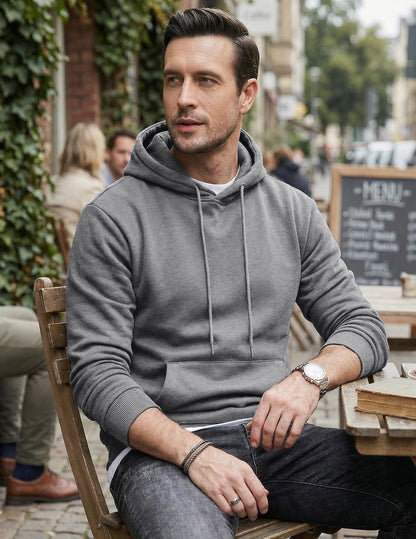 JMIERR sweatshirt with hooded collar and drawstring design