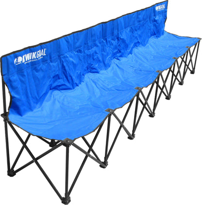 Kwik Goal bench — 6-seat design