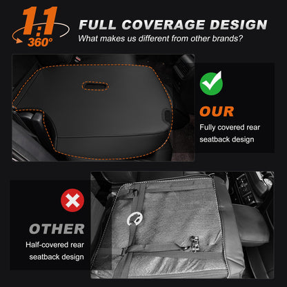 Vehicle seat cover — Faux leather waterproof set for Honda CRV 2017-2022