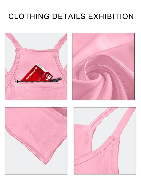 VIUTIL womens athletic dress with built-in shorts