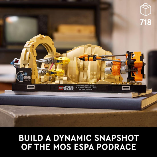 LEGO Star Wars Mos Espa podrace diorama - Build and display model for adults 75380