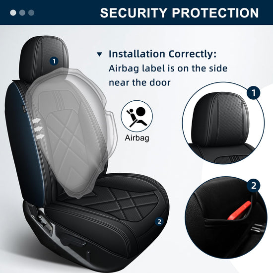 AOMSAZTO vehicle seat cover — Custom fit leather for Chevy Colorado 2015-2026