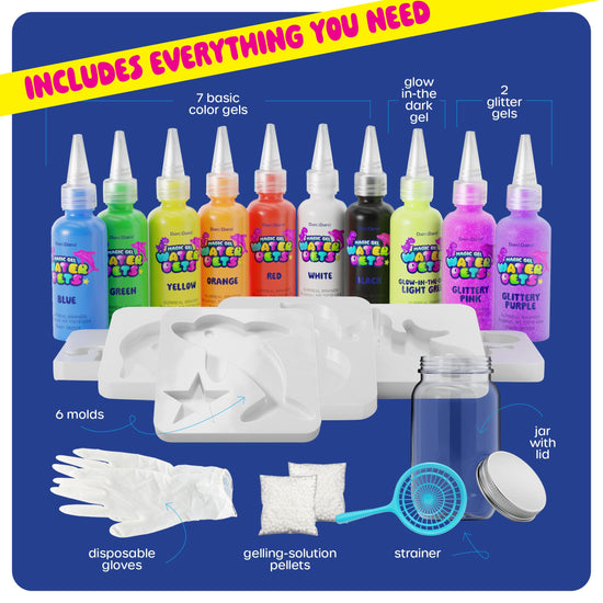 Dan&Darci Aqua Fairy water gel kit - DIY squishy maker set for kids