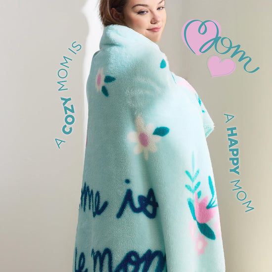 Bedsure blanket throw - soft polyester fabric