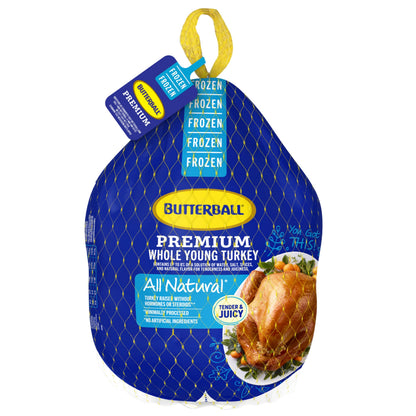 Butterball frozen turkey - serves 5 to 8, 14 lbs.