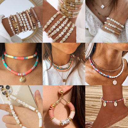 Sunlode bracelet making kit — DIY clay beads and charms for friendship bracelets