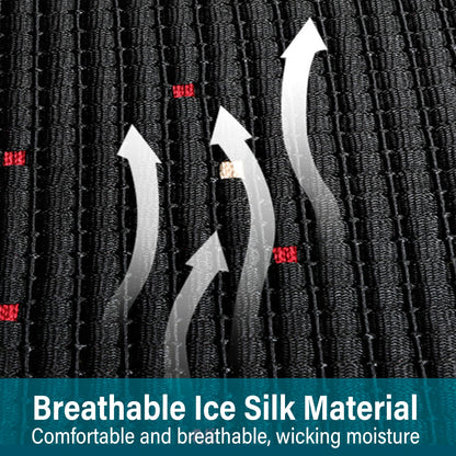 AOMSAZTO vehicle seat cover — Ice silk breathable faux leather waterproof for Kia Seltos 2021-2026