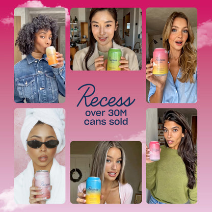 Recess drink — magnesium calming beverage, 12 ounce, pack of 12