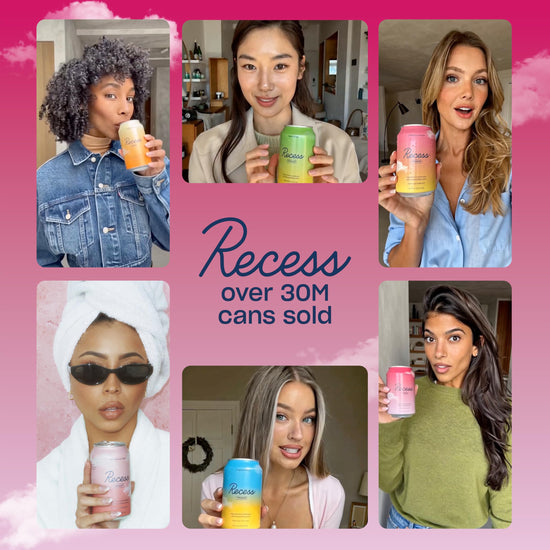 Recess drink — magnesium calming beverage, 12 ounce, pack of 12