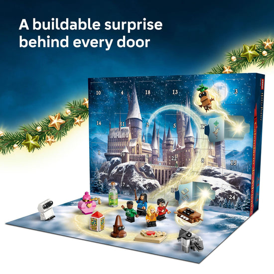 Lego Harry Potter Advent Calendar - 24 buildable surprises for holiday countdown 76456