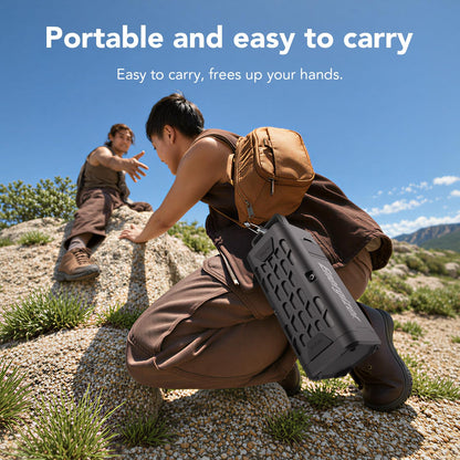 Energizer Portable Bluetooth Speaker, Rugged Magnetic, Waterproof, Wireless
