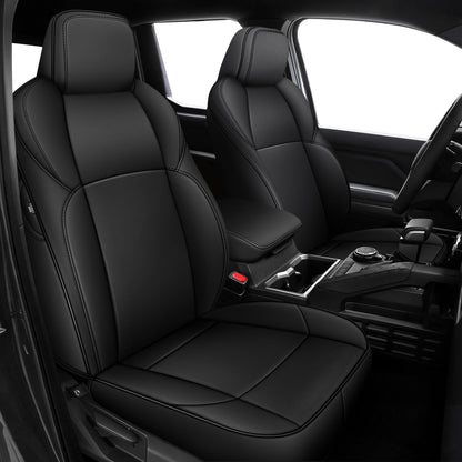 AOMSAZTO vehicle seat cover — custom fit waterproof faux leather for Toyota Tacoma 2024-2026